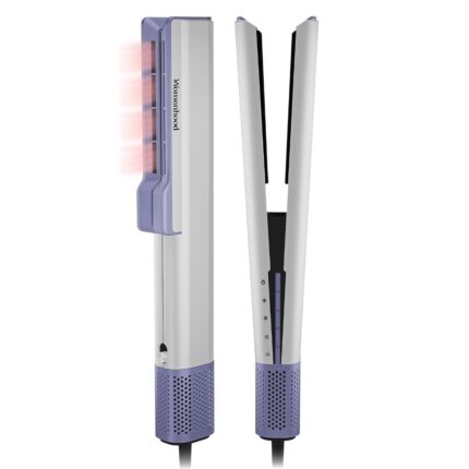 WOMENHOOD Airflow Straightener & Dryer 2-in-1 | Fast Drying & Styling | No Hot Plates | Air Sense Technology Straightener | Advanced Airflow Effortless Frizz-Free, Smooth, Shiny Hair & Salon Styling