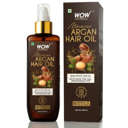 WOW Skin Science Moroccan Argan Hair Oil 200 ML