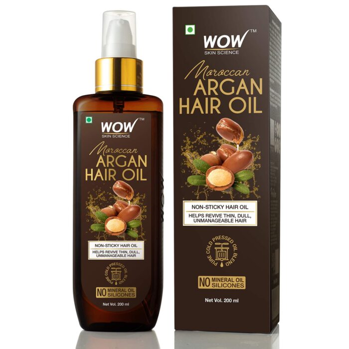 WOW Skin Science Moroccan Argan Hair Oil 200 ML