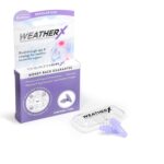 WeatherX Headache Preventionââ‚¬â€œ Pressure Filtering Earplug for Shifts in Barometric Weather Pressure, Download Free Alert app (Regular 1 PK)
