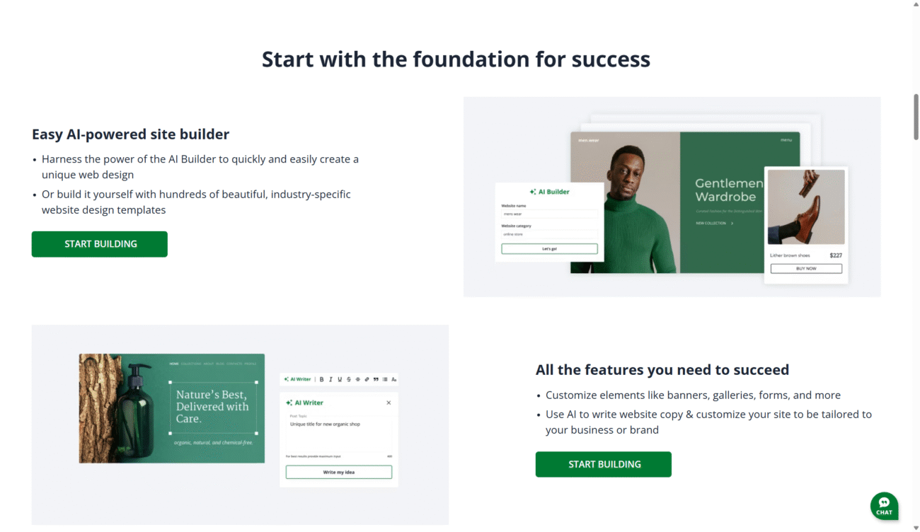 Network Solutions Website Builder