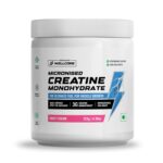 Wellcore - Pure Micronised Creatine Monohydrate | Fruit Fusion (122g, 33 Servings), Rapid Absorption, Enhanced Muscle Strength & Power, Fast Recovery, Increased Muscle Mass