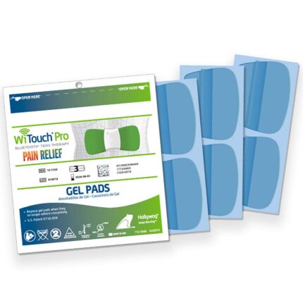 Witouch Gel Pad Refills - 1 Pack of 6 Pads (3 Pairs of Gel Pads)