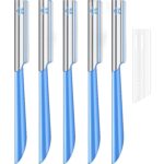 Women's Face Razor for Hair Removal - Dermaplaning Tool, Peach Flakes Trimmer, Fine Hair Remover, Eyebrow Razor and Dermaplane Face Shaver, Women's Exfoliating for Sensitive