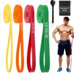 YOVKOK Exercise Bands Resistance Bands for Working Out,Pull Up Bands Set,at Home Workout Equipment,Workout Bands for Men and Women,Stretch Bands for Exercise,Physical Therapy,Fitness