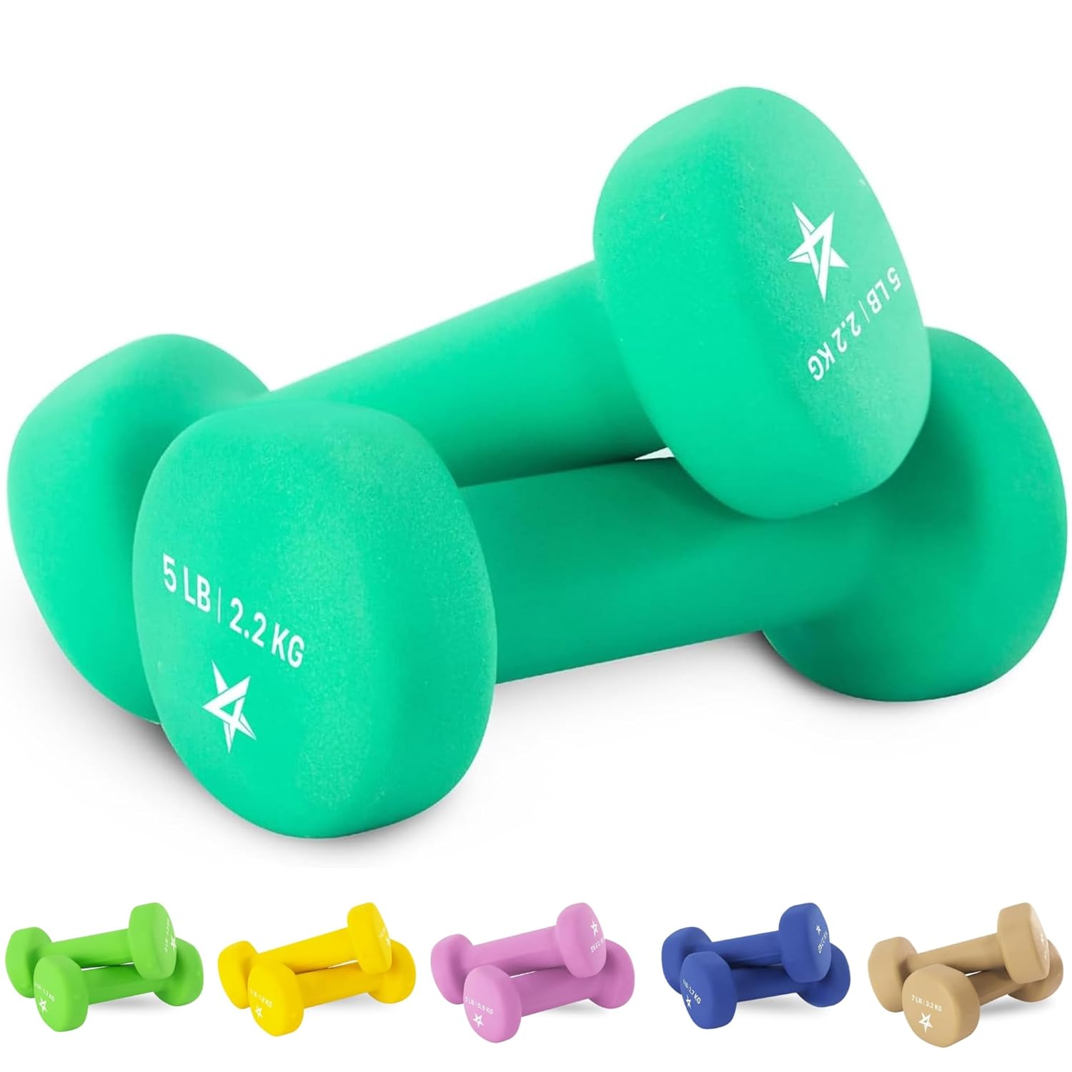 Yes4All Deluxe Neoprene Dumbbells