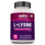 Zenith Nutrition L-Lysine 500mg – 100 veg capsules | Lab tested