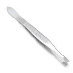 Zhunmun Flat Tip Tweezer & Plucker for Upper Lip, Eyebrows & Blackhead - Set of 1 | Tweezers Set | Tweezers For Hair Removal