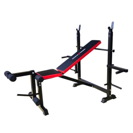 Zorex Fitness Multi Adjustable for Home Workot Weight Bench All in one gym Incline, Decline, Flat Multipurpose Weight Training Chest Press Bench for home gym Exercise (ZF-102 Black) Bench press for home gym