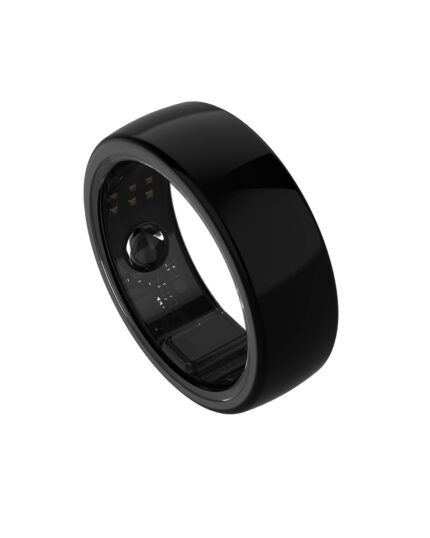 aaboRing Smart Ring, Men, Women, Track Heart Rate, HRV, Blood Oxygen, Fitness, Activity, Sleep Stress Monitoring, Step Count, Up to 7 Days of Battery Life, Titanium, No App Subscription, Black 13