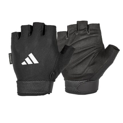 adidas Essential Gloves (White, Large)