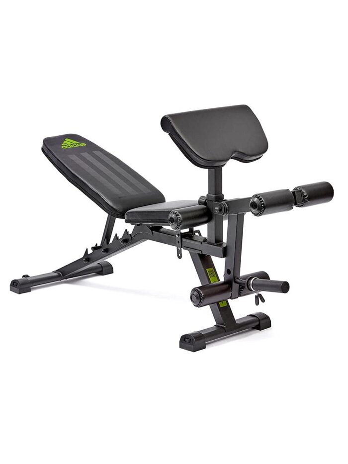 adidas Performance Training Bench, Incline, 215 Kg, Black