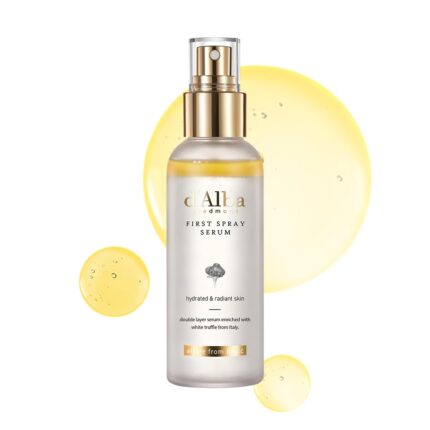 d'alba Piedmont Italian White Truffle First Spray Serum, Vegan Skin Care, Hydrating Face Moisturizer, Glow Serum for Radiant Skin, Non Comedogenic, All In One Mist, Korean Skin Care (3.38 fl oz/100ml)