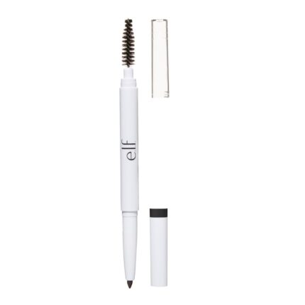 e.l.f. Instant Lift Brow Pencil, Dual-Sided, Precise, Fine Tip, Shapes, Defines, Fills Brows, Contours, Combs, Tames, 0.006 Oz, Deep Brown, 1 Count