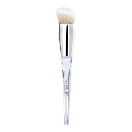 e.l.f, Precision Foundation Swirl Brush, Soft, Synthetic, Dense, Versatile, Blends, Corrects, Conceals, Smooths, Easy To Clean (85323)