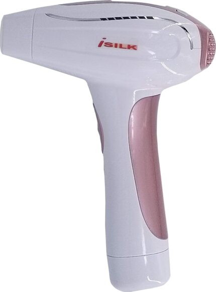 iSilk IPL Laser Hair Removal Handset - Best Results Permanent Professional Painless Device Face, Body Hairs Remover Electronic Home Use Machine For Women and Men (White)