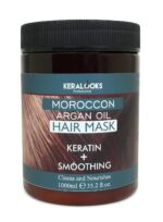 keralooks professional Moroccon Argan Hair Mask For Smoothing Plus Keratin For All Types Hair (1000Ml),1 Count