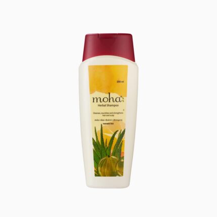 moha: Herbal Hair Shampoo Herbal Hair Cleanser With Benefits Of Amla, Aloe, Brahmi & Bhringaraj For Daily Use For All Hair Types -(200 ml) Pack of 1