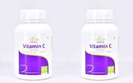 nature's velvet Vitamin C, 60 Tablets - I plus 1 FREE