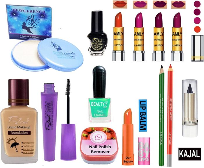 F Zone All In One Makeup Kit For Girls & Modern Women 101