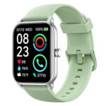 Fitpolo Smart Watch for Men Women Android, Alexa Built-in [1.8" HD Screen] IP68 Waterproof Fitness Watch Bluetooth Call for Android & iPhone with Heart Rate/Sleep/SpO2 Monitor - Green