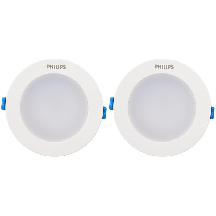 Philips Starfit 10 watt Concealed JB LED downlighter for Ceiling with 3 inch Cut-Out (Natural White, Pack of 2)