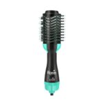 KTEIN 4-in-1 Ionic Hot Air Comb – Hair Dryer, Volumizer, and Styler with Adjustable Temperature, LED Display, and Swivel Cord