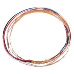 UJEAVETTE® Sand Table Led Light Bar Wire Cable Train Railway Road Scenery Red