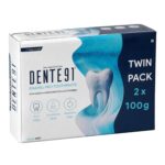 Dente91 Enamel Pro Toothpaste| Sensitivity Relief | Repairs Cavities | Fights Gum Disease | Reduces Bad Breath | Strengthens Enamel | Pack of 2, 2 X 100g