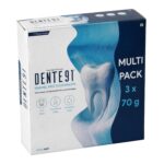 Dente91 Enamel Pro Toothpaste | Sensitivity Relief | Repairs Cavities | Fights Gum Disease | Reduces Bad Breath | Strengthens Enamel | Pack of 3, 3 X 70g