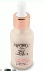 safemum liquid highlighter for face glow, makeup highlighter, highlighter for face makeup,body Highlighter (White) (Pack of 2)