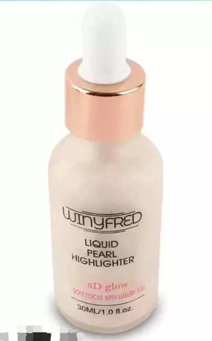 safemum liquid highlighter for face glow, makeup highlighter, highlighter for face makeup,body Highlighter (White) (Pack of 2)
