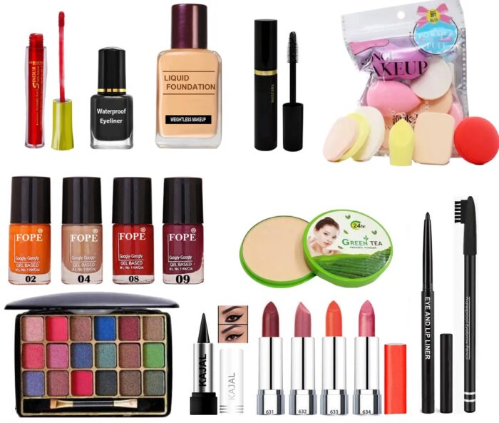 FOPE Fashion Makeup Combo Kit Set of 23 For Women/Girls NFMK06JM202312