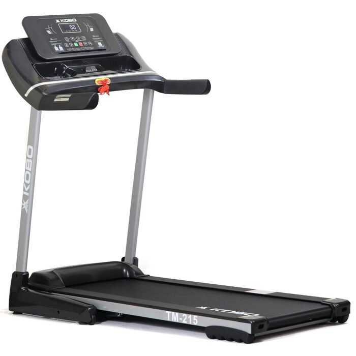 Kobo Treadmill 2.5 HP - 5 HP Peak DC Motorised Treadmill for Home Use with Bluetooth Connectivity APP, Free Installation Assistance