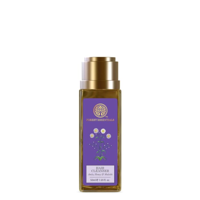 Forest Essentials Ayurvedic Shampoo Amla Honey & Mulethi | For Dull Dry Hair | Controls Hair Thinning & Breakage | Sulphate Free | Travel Size