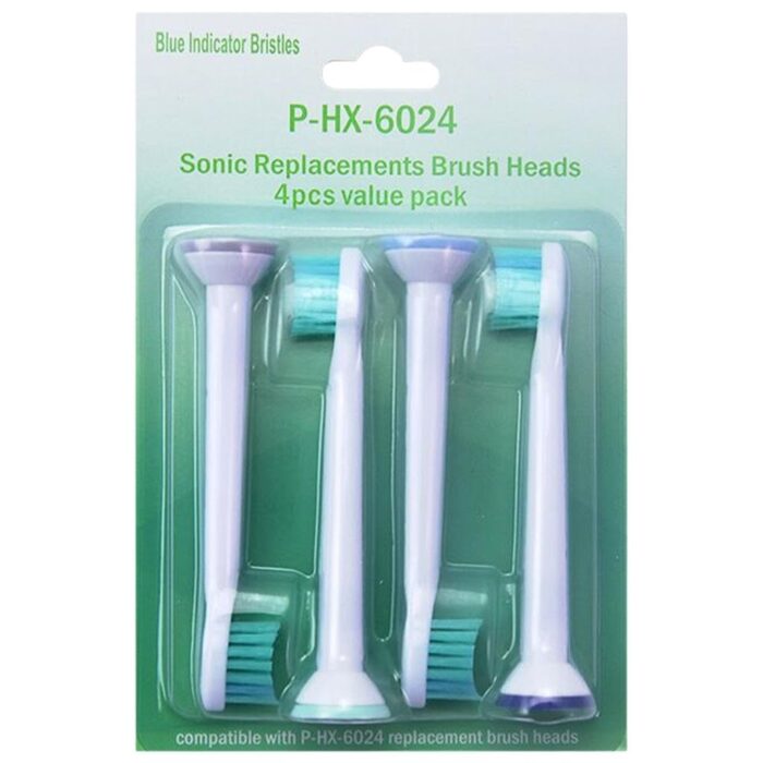 UJEAVETTE® Replacement Toothbrush Heads Pack of 4 for Phillips Sonicare HX6024