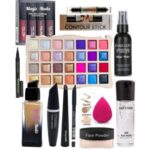 Magic Huda Waterproof Makeup Kit Combo Set For Women & Girls, Bridal Makeup All Products In 1 Kit (Set Of-12)
