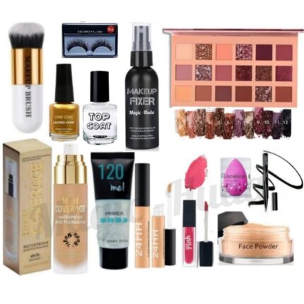 Magic Huda Festive Party Makeup Kit Have Complete Makeup Box For Women &Girl (Fair) l With 13 Essential Products l Waterproof l Bridal Makeup l Full Face Makeup.