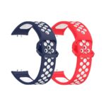 Valente Breathable Silicone Sport Strap for Galaxy Fit 3 – Comfort and Durability Combined (Pack of 2)