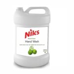 Niks® Premium Hand Wash Liquid Gel 5L Refill Pack. (5000ml) Green Apple | Anti Bacterial | Makes Hand Soft | No harmful chemicals |