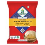 24 Mantra Organic – Whole Wheat Atta Premium, 1Kg