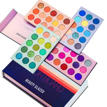 AFFLANO Eyeshadow Palette 60 Color Makeup Palette Highlighters Eye Make Up High Pigmented Professional Mattes & Shimmery Finish - Multicolor