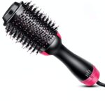AKKSKY Hot Air Brush 4 IN 1 Hair Dryer Brush,One Step Hair Dryer & Styler & Volumizer & Hair Curler, Negative Ions Comb Straightener Salon/Curly Reduce Frizz/Static_M30