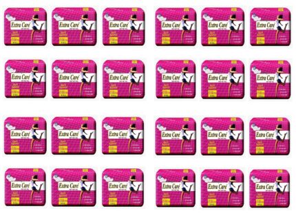 ALIZEE Extra Care Skin Comfort Dry net XXL Premium & Rich Sanitary Pads with Seven Layers Protection Hygienic and comfortable sanitary napkins (Pack of 24)
