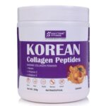 ANYTIME FITNESS SKINGLO Collagen Peptide - 220gm | Marine Collagen Power with Biotin, Vitamin C & E | Supplement for Healthy Skin, Hair, Nails, Joints & Bone | Orange Flavour, 28 Serving