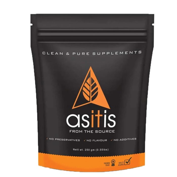 AS-IT-IS Nutrition BCAA 100% Pure Powder Pre/Post Workout Supplement -Pack of 250 grams