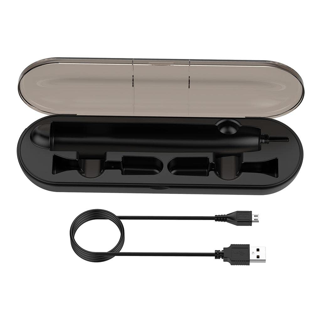 ATORSE® Abs Electric Toothbrush Charger Case for Philips Sonicare Black 1M Cable