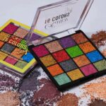 Adbeni Naughty Glow 16 Color Shimmery Eyeshadow Palette 25gm | Unleash Your Bold Side with Smoldering Metallic & Provocative Glitters | For Long-Lasting & Irresistible Eyes (Shade-02)
