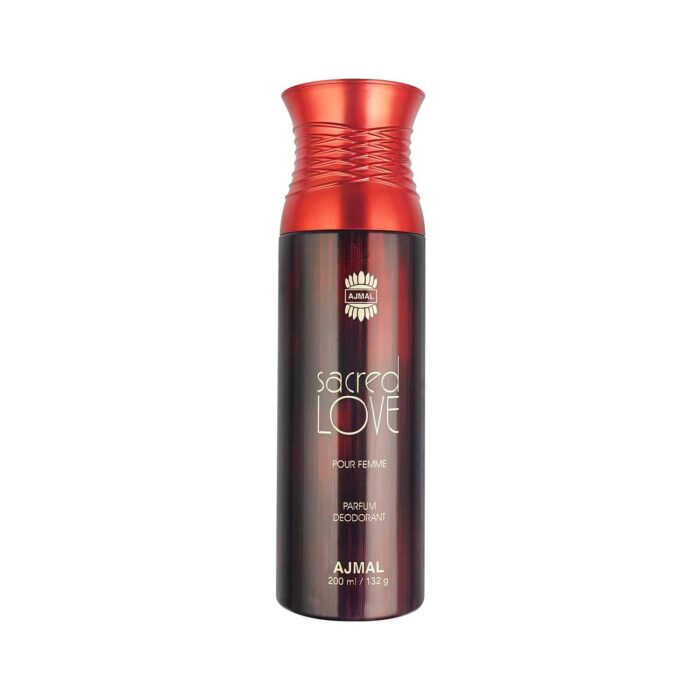 Ajmal Sacred Love Perfume Deodorant 200ml Body Spray Gift For Women