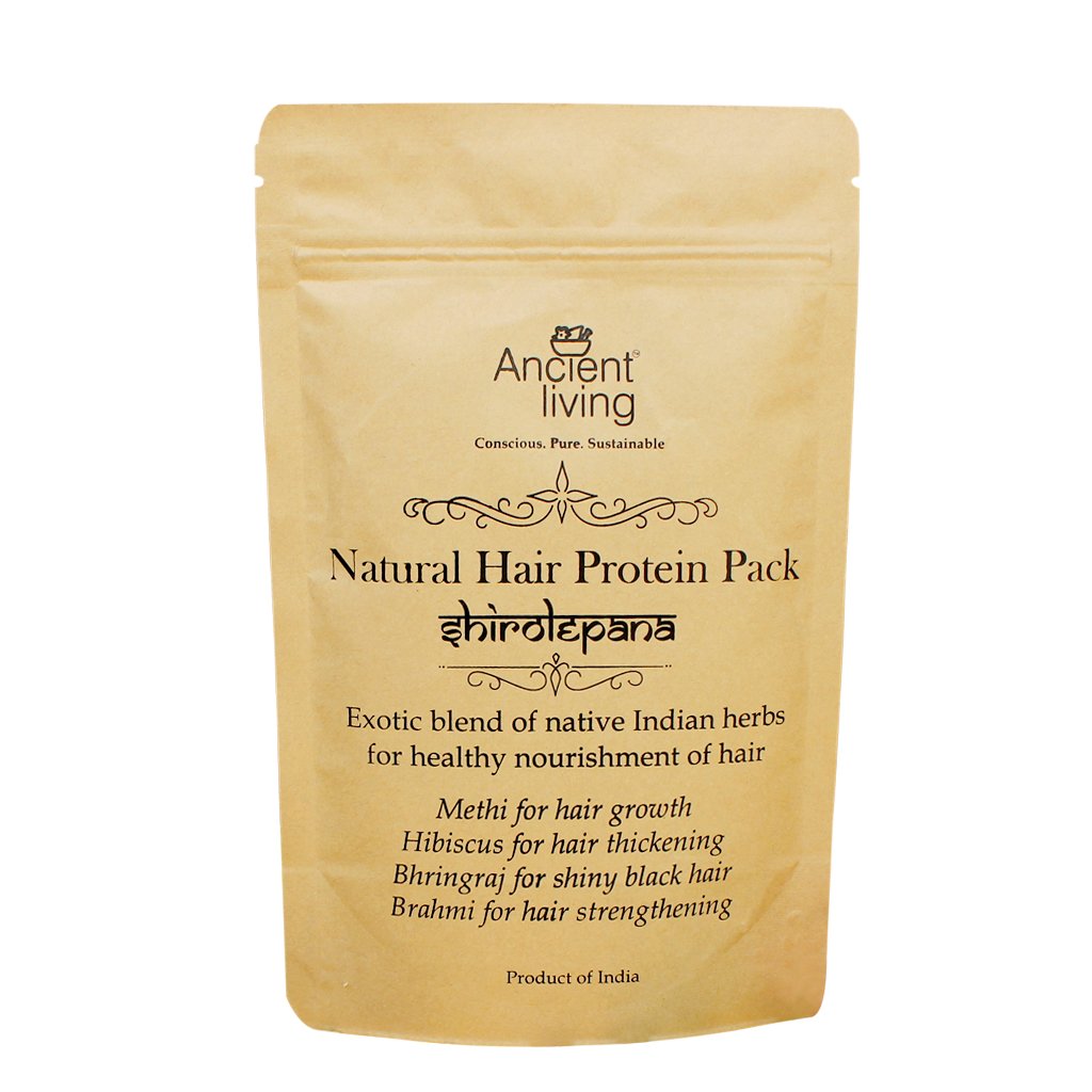Ancient Living Natural Hair Protein Pack Healthy Strong Hair - Pouch 200 grams